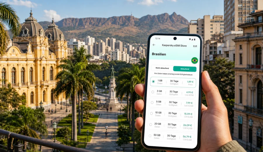 Belo Horizonte eSIM: Internet für Ihre Reise