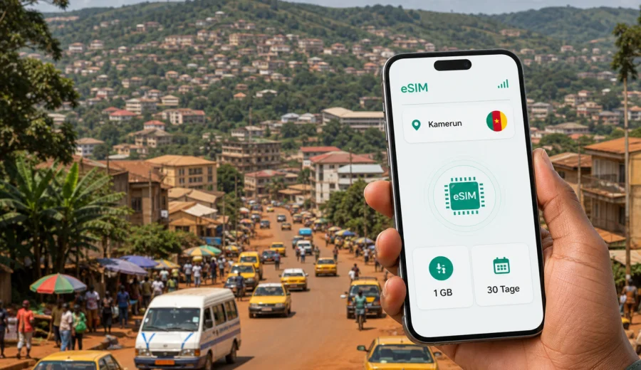 Bamenda eSIM: mobiles Internet in Kamerun