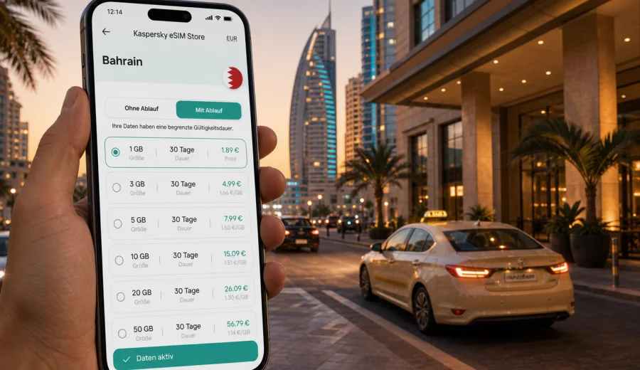 Juffair eSIM: mobiles Internet in Bahrain