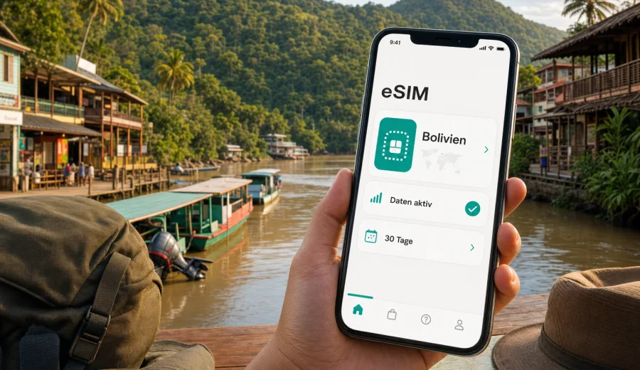 Rurrenabaque eSIM: Internet in Bolivien