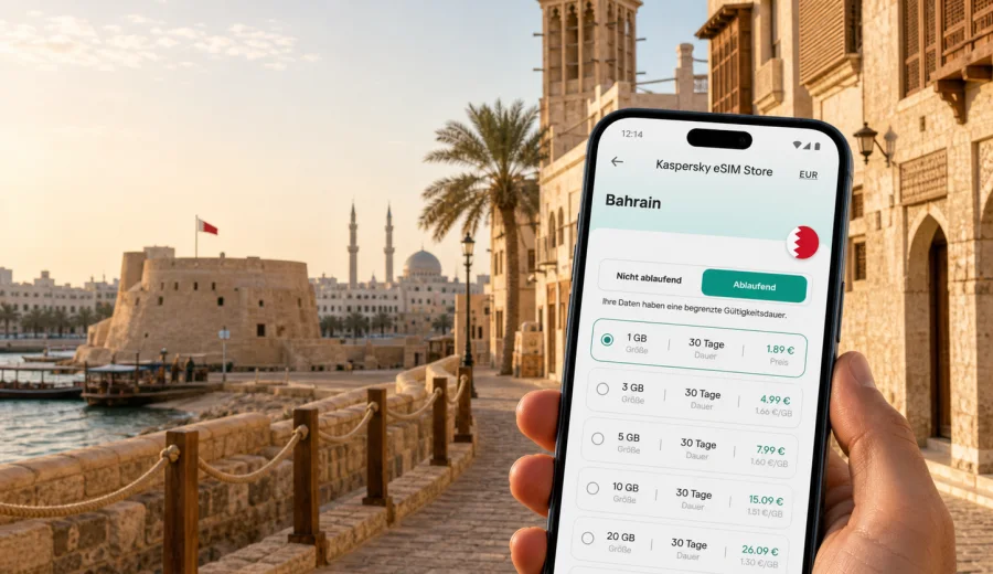 Muharraq eSIM: mobiles Internet in Bahrain