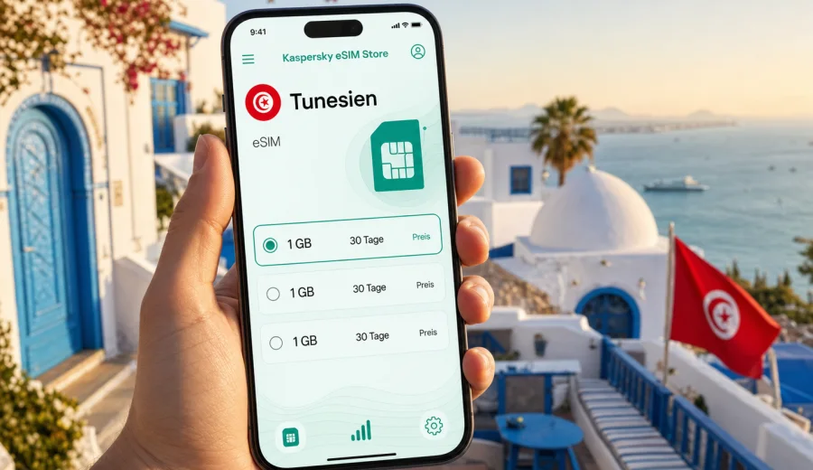eSIM Tunesien: mobiles Internet auf Reisen