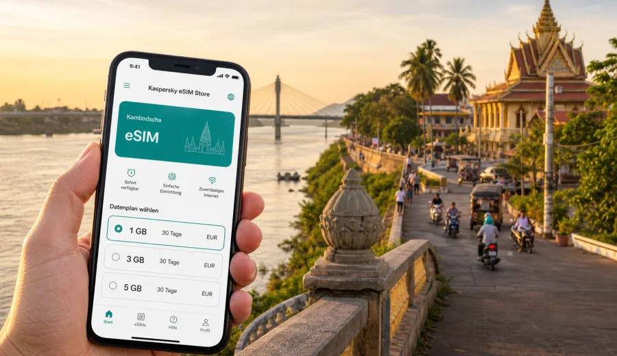Kampong Cham eSIM: Internet für die Reise