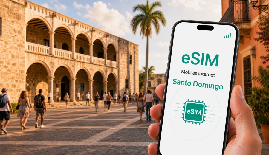 Santo Domingo eSIM: Internet für Ihre Reise