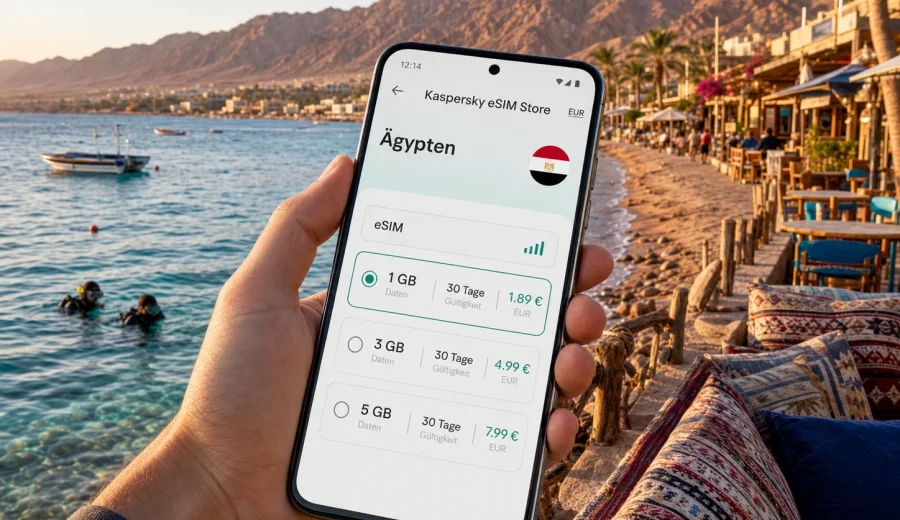 Dahab eSIM: mobiles Internet in Ägypten