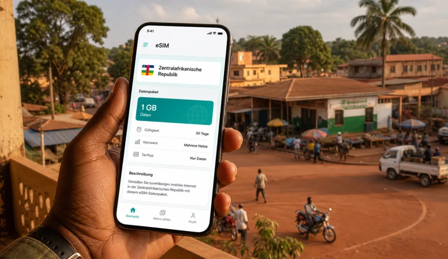Bossangoa eSIM: Internet für Ihre Reise