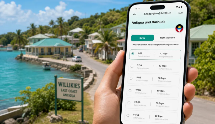 Willikies eSIM: Internet für Ihre Reise