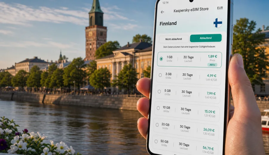 Turku eSIM: Internet und mobile Verbindung