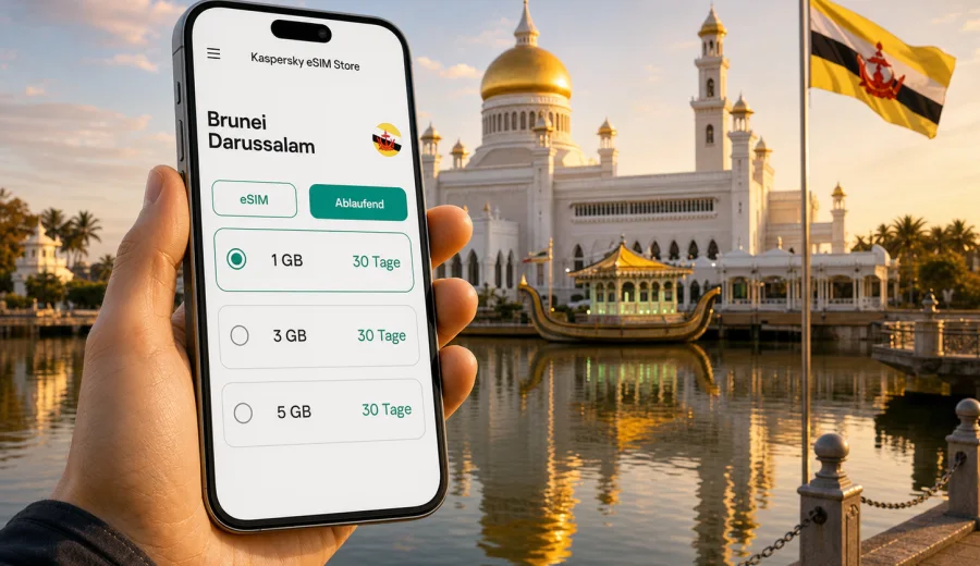 eSIM Brunei: mobile Verbindung und Internet