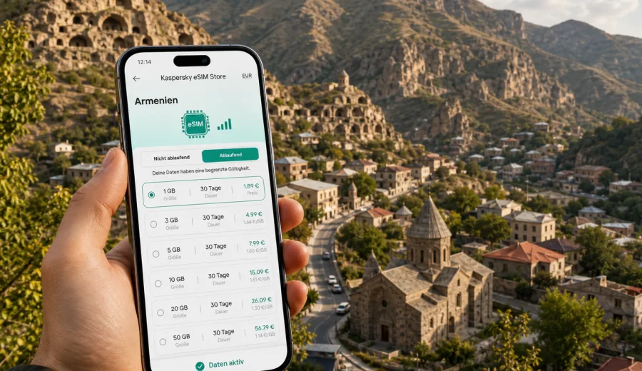 Goris eSIM: mobile Verbindung und Internet