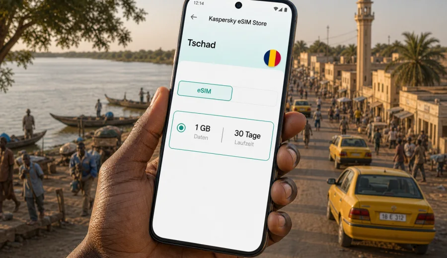 eSIM Sarh: mobiles Internet im Tschad