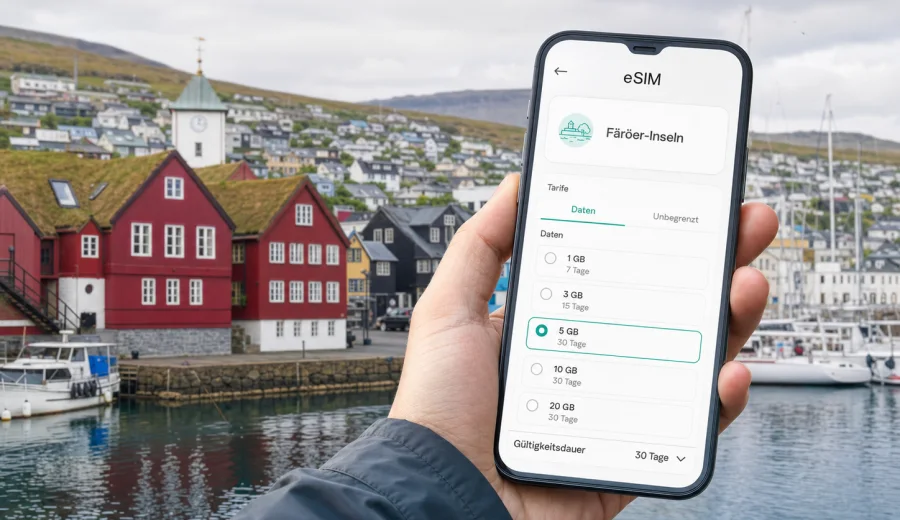 Tórshavn eSIM: Internet für Ihre Reise