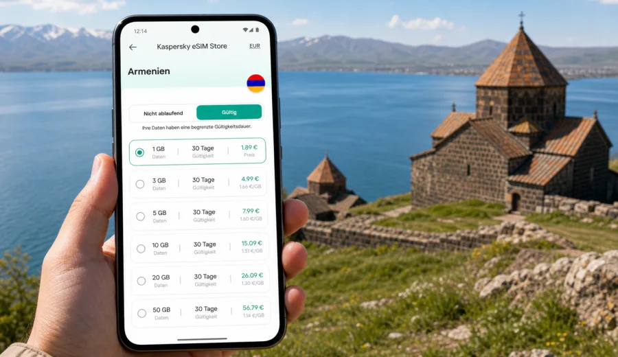 Sevan eSIM: Internet und mobile Verbindung