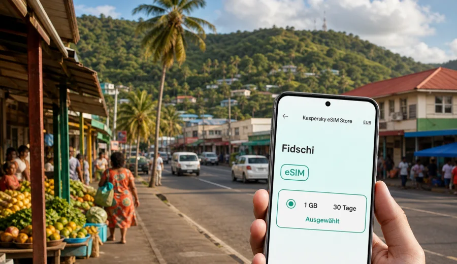 Labasa eSIM: mobiles Internet für Fidschi