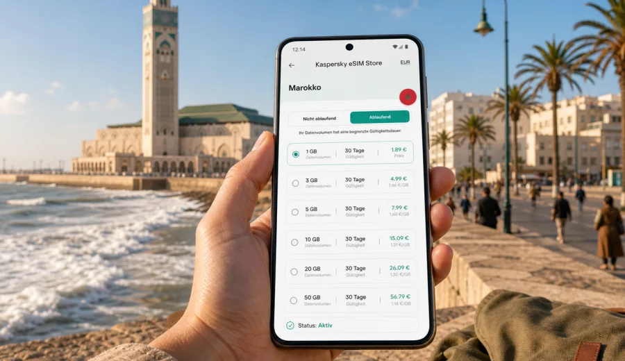 eSIM Casablanca: Internet für die Reise