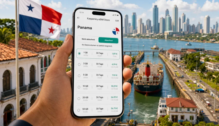 eSIM Panama: mobile Verbindung und Internet