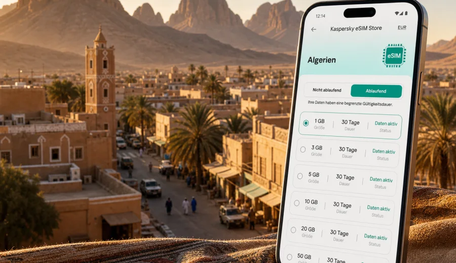 Tamanrasset eSIM: Internet für Ihre Reise