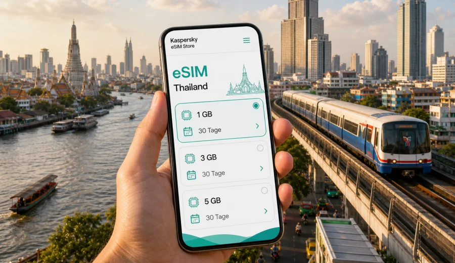 Bangkok eSIM: Internet für Ihre Reise