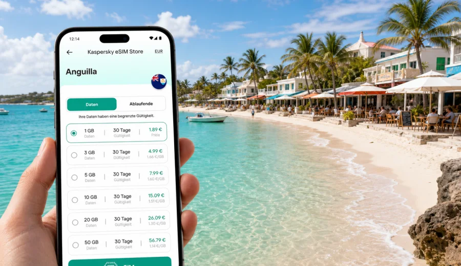 Shoal Bay Village eSIM: Internet für Anguilla