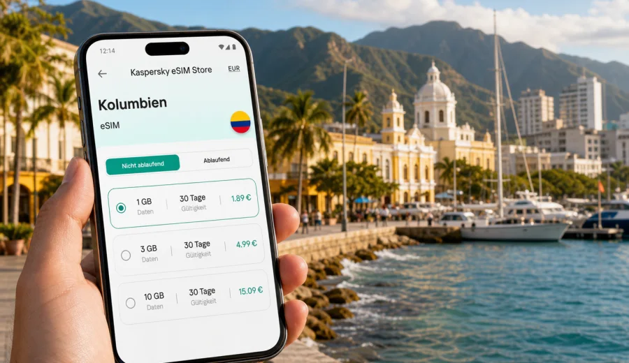 Santa Marta eSIM: Internet für Kolumbien
