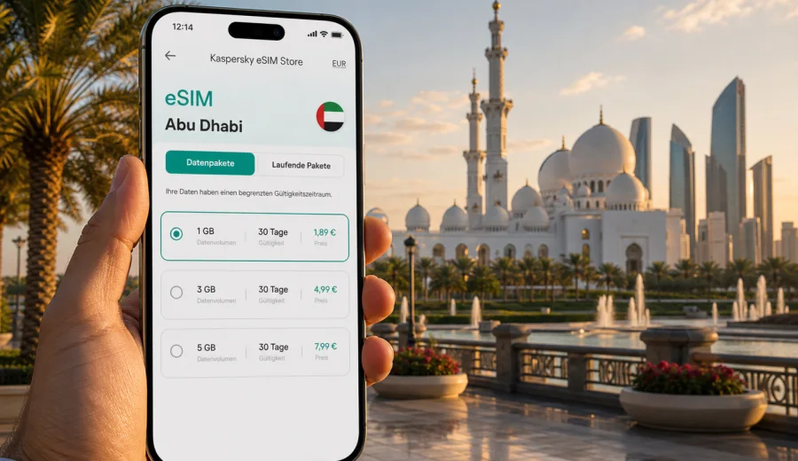 Abu Dhabi eSIM: Internet für Ihre Reise