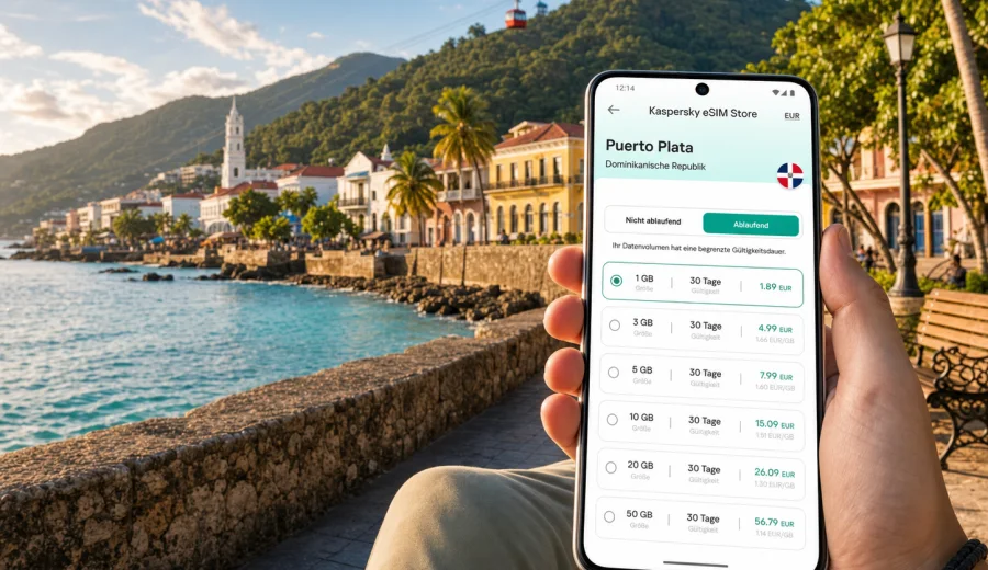 Puerto Plata eSIM: Internet für die Reise