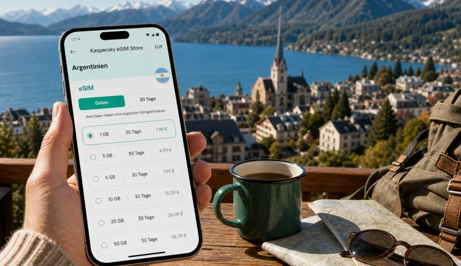 Bariloche eSIM: Internet für Ihre Reise