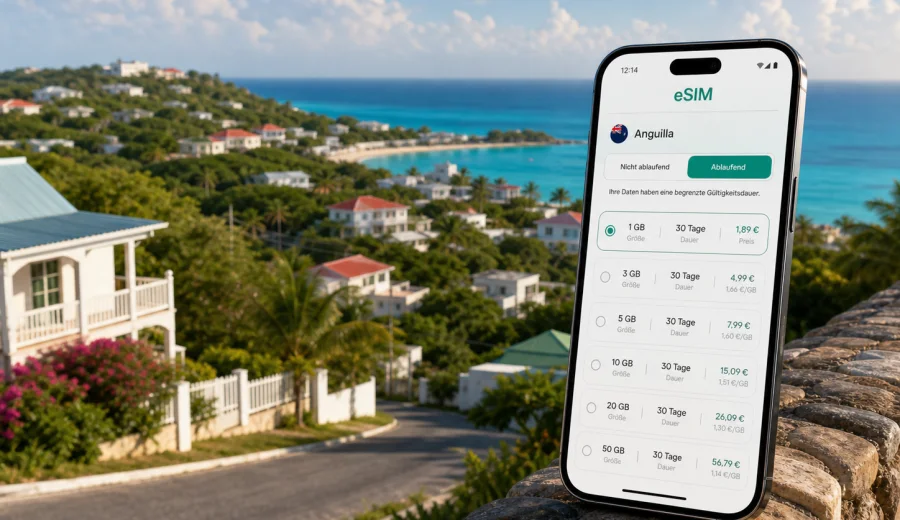 Crocus Hill eSIM: Internet in Anguilla
