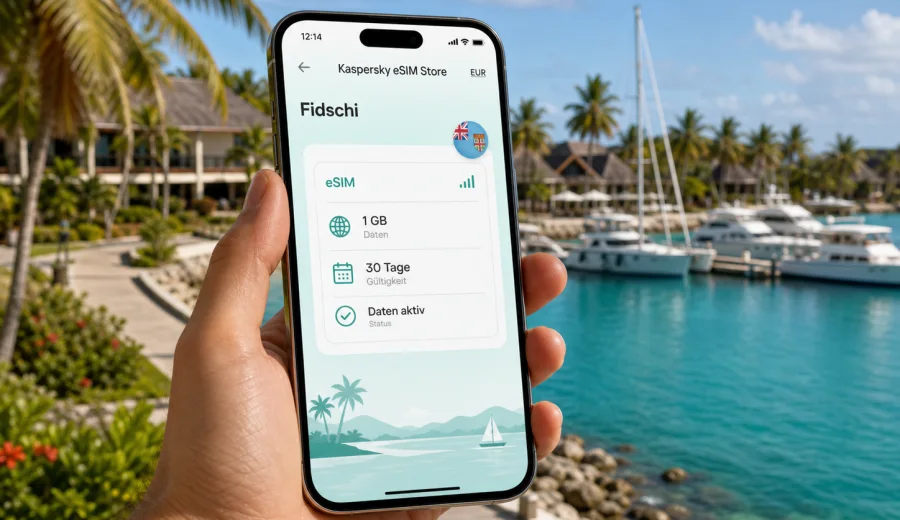 eSIM Denarau: mobiles Internet für die Reise