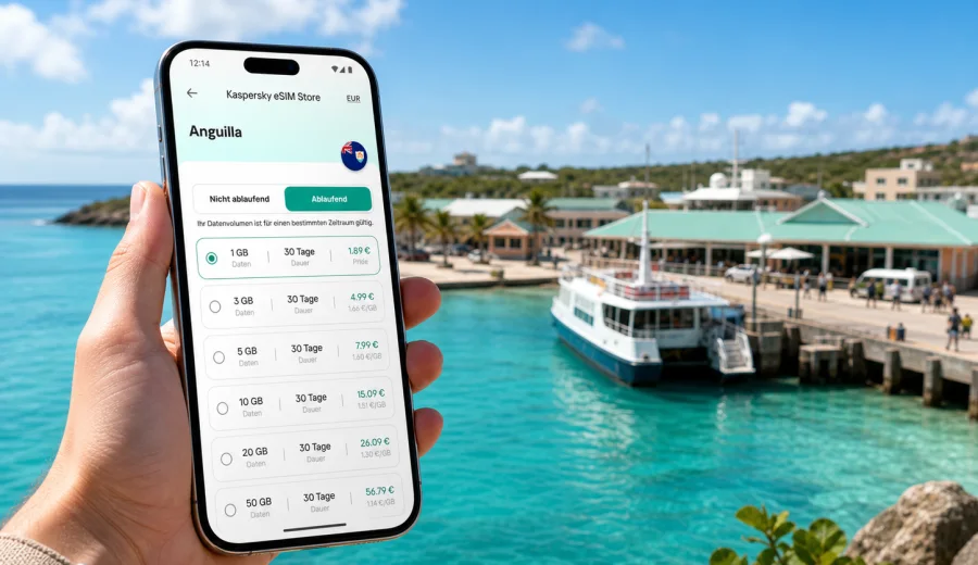 Blowing Point eSIM: Internet in Anguilla