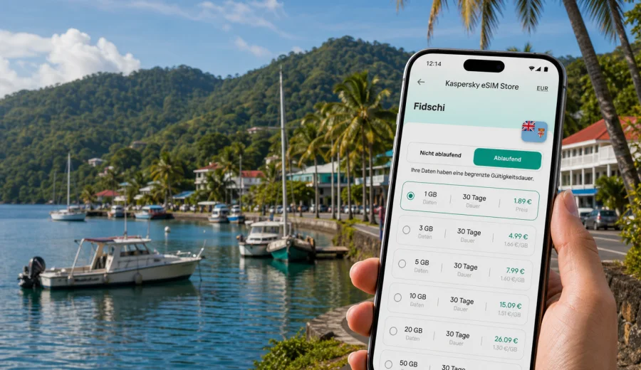 Savusavu eSIM: Internet und Verbindung in Fidschi