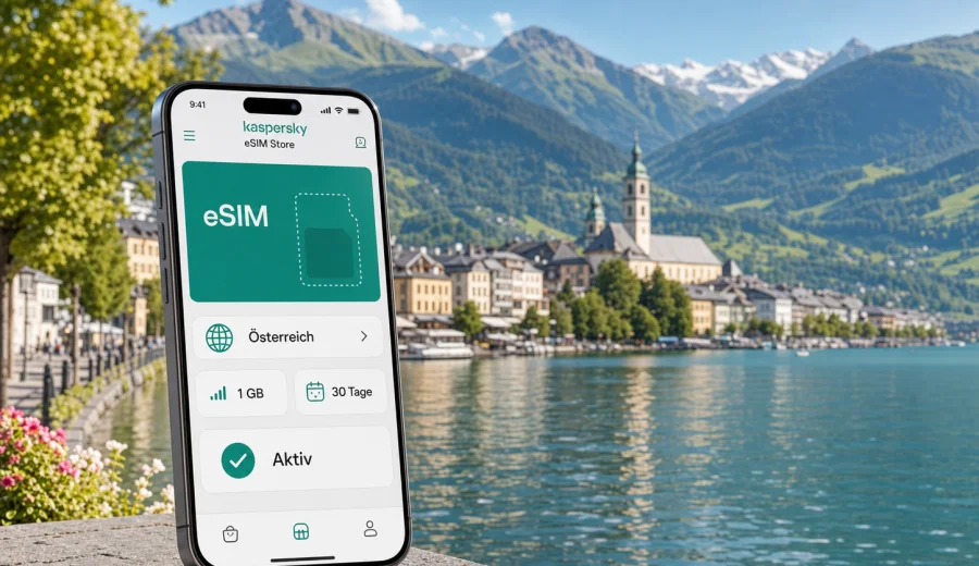 Zell am See eSIM: Internet für die Reise