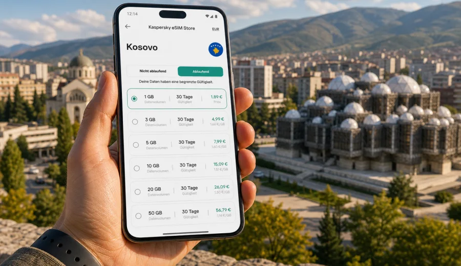 eSIM Kosovo: mobiles Internet für Ihre Reise