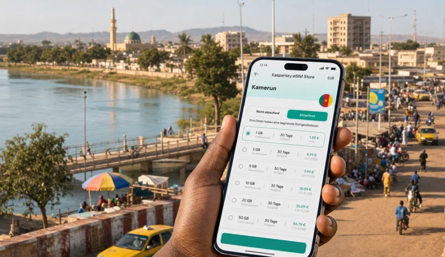 Garoua eSIM: Internet und mobile Verbindung