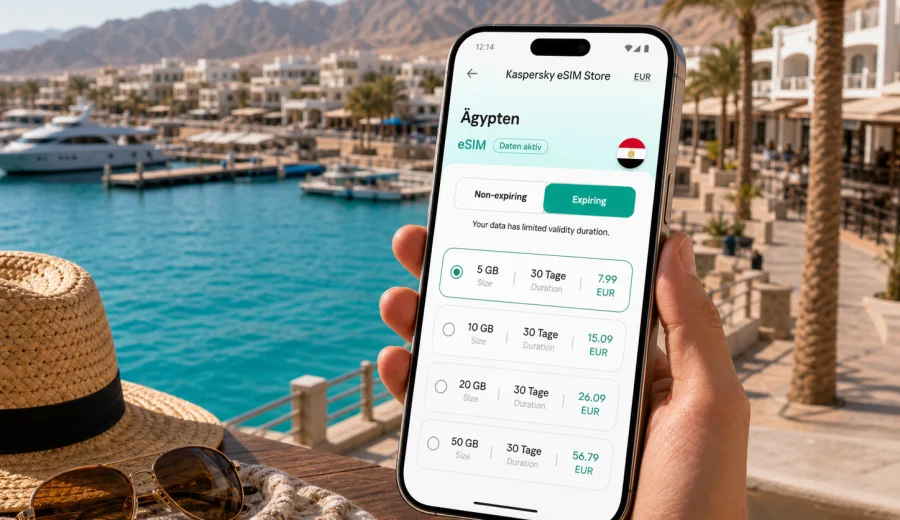 Sharm El Sheikh eSIM: Internet für die Reise