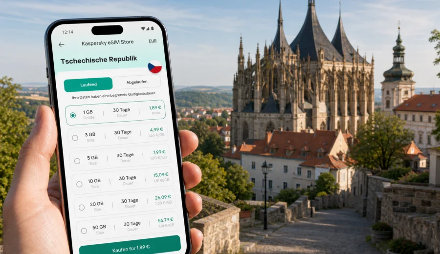 eSIM Kutna Hora: Internet für Ihre Reise
