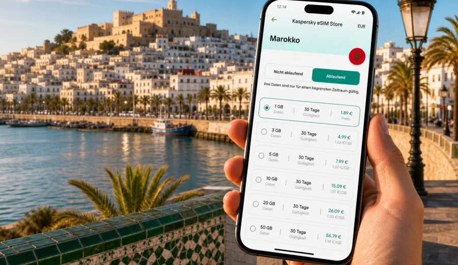 Tanger eSIM: mobiles Internet für Ihre Reise