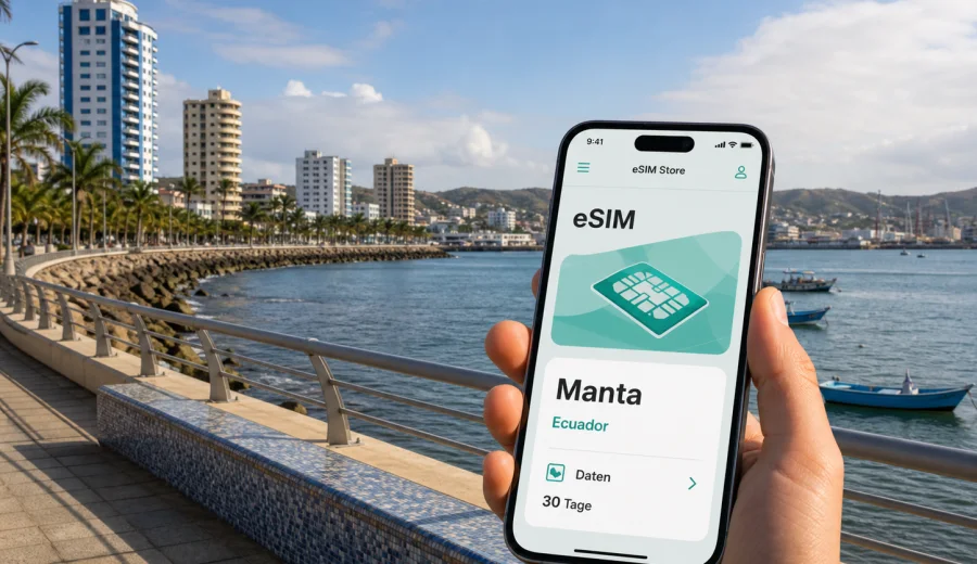 eSIM Manta: Internet und mobile Verbindung