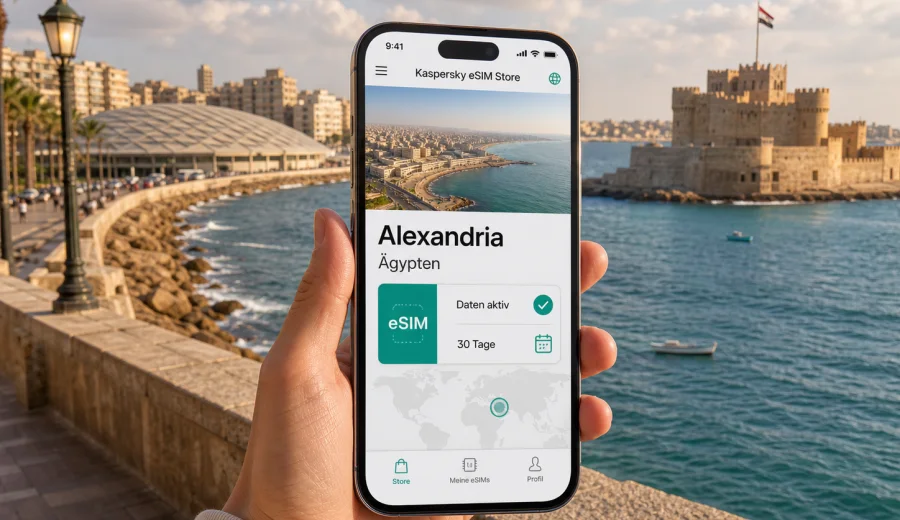 eSIM Alexandria: Internet für Ihre Reise