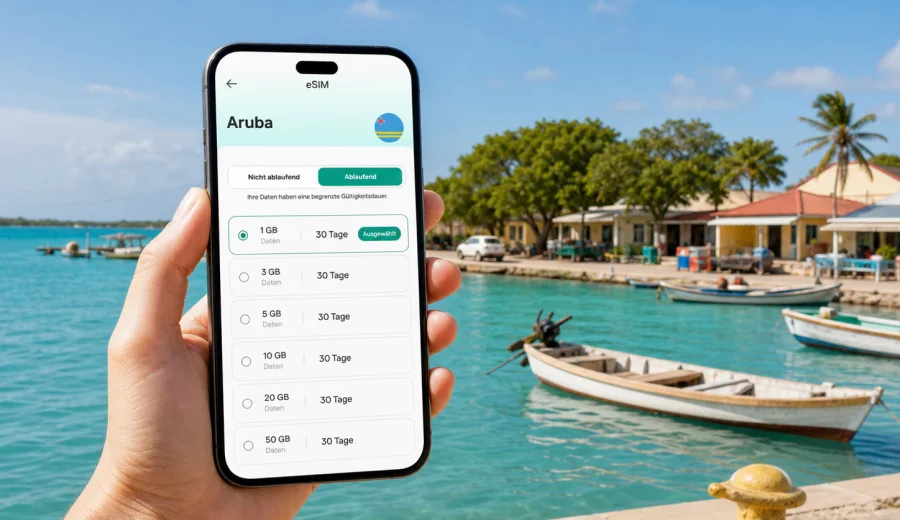 eSIM für Savaneta: Internet und mobile Verbindung