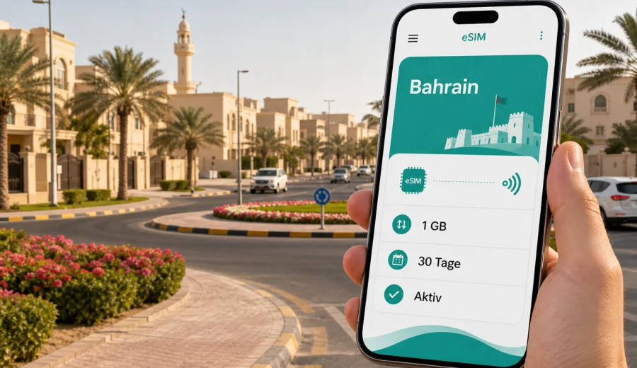 Hamad Town eSIM: Internet für die Reise