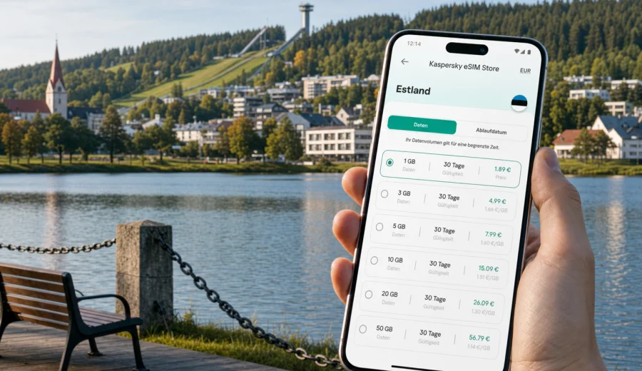 Otepaa eSIM: Internet und mobile Verbindung