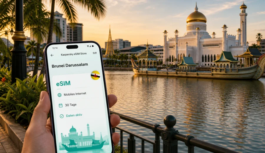 Bandar Seri Begawan eSIM für mobiles Internet
