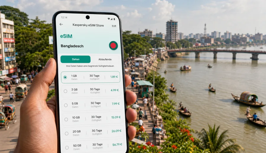 Mymensingh eSIM: mobiles Internet auf Reisen