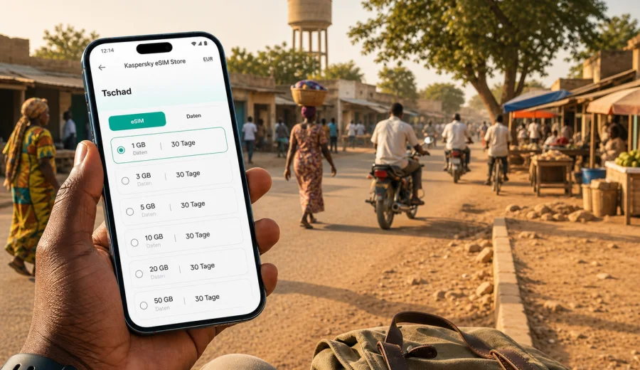 Koumra eSIM: Internet und mobile Verbindung