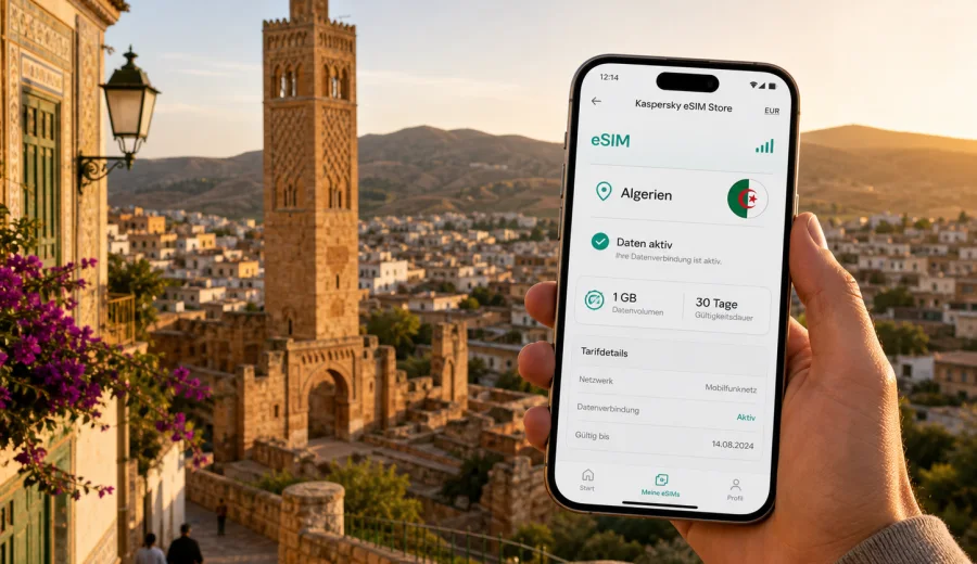 Tlemcen eSIM: mobiles Internet für Ihre Reise