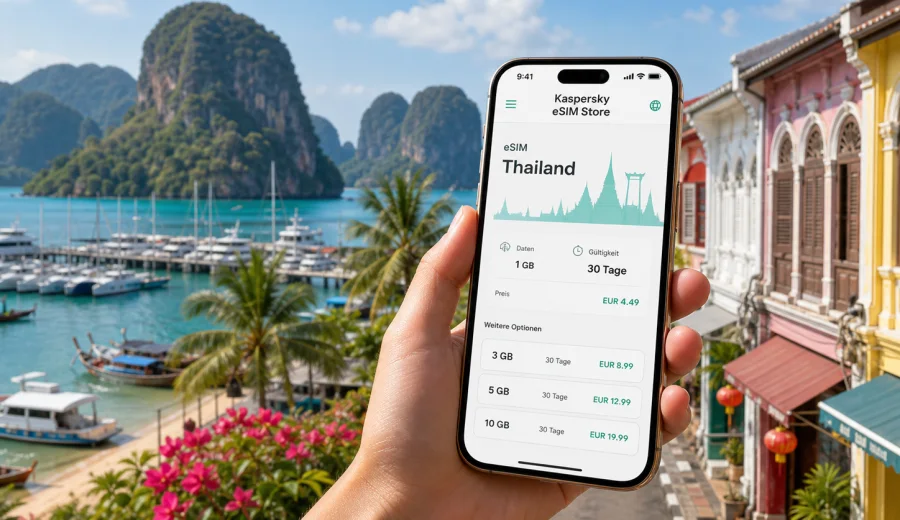 Phuket eSIM: mobiles Internet für die Reise