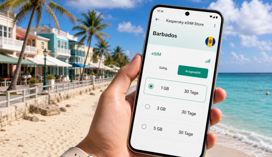 Worthing eSIM: mobiles Internet in Barbados