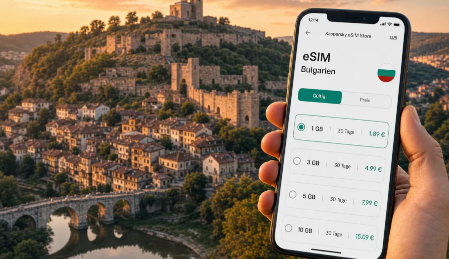 Veliko Tarnovo eSIM: Internet für Ihre Reise
