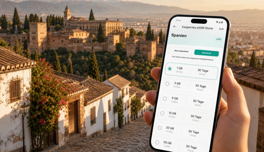 Granada eSIM: mobiles Internet in Spanien
